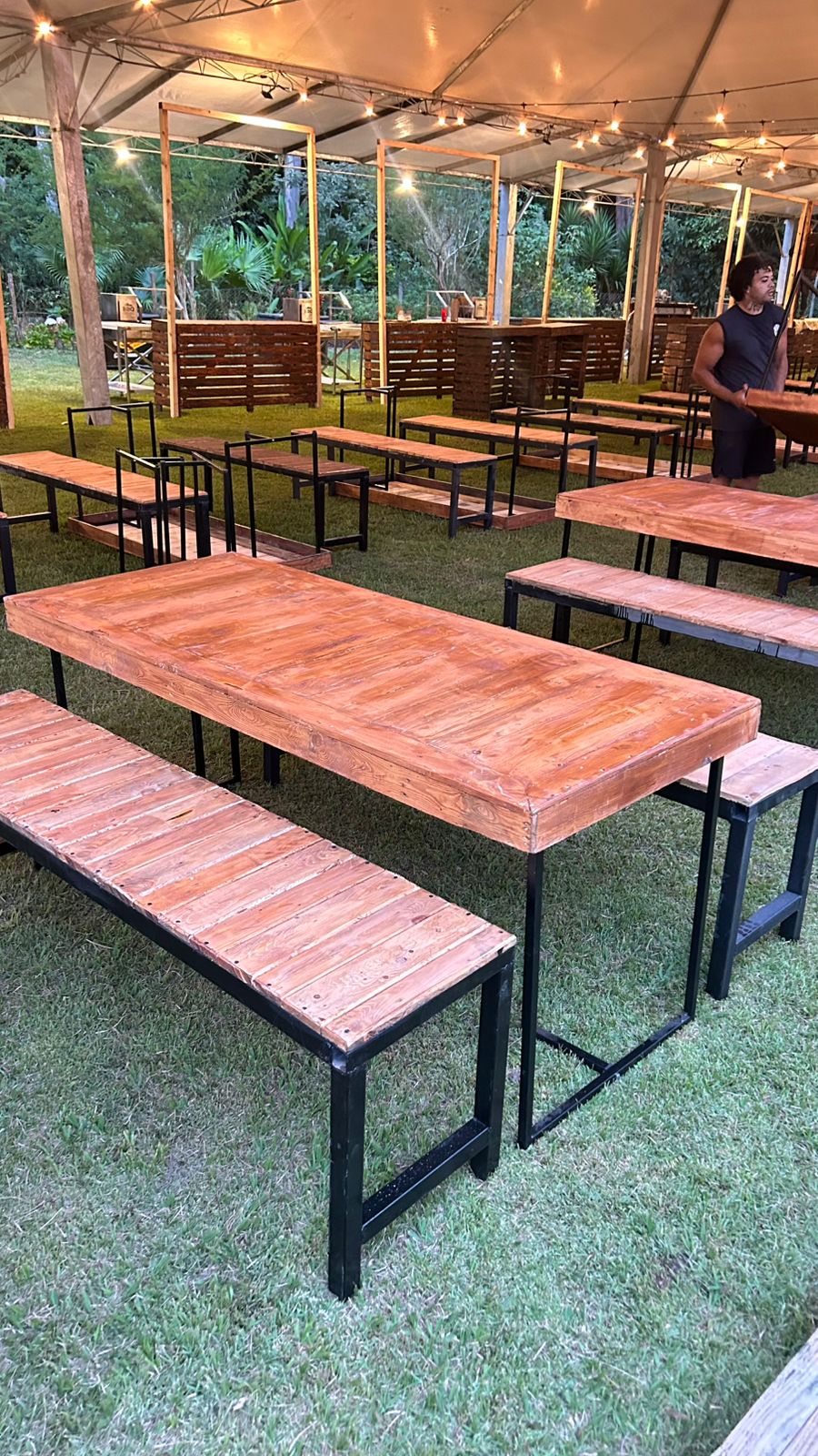 Mobiliário Rústico para Eventos